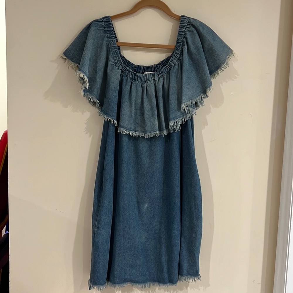 Denim dress